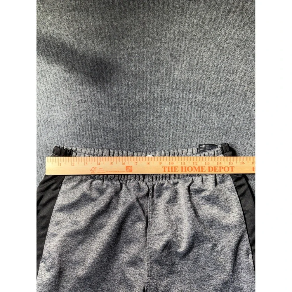 Southpole Mens Gray Black Athletic Track Pants Joggers Size Large Drawstring